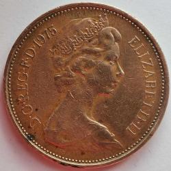 İNGİLTERE  1975  2 PENCE