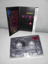 Kaset Enigma mcmxc a.d. Orijinal 1992 Baskı koleksiyonluk
