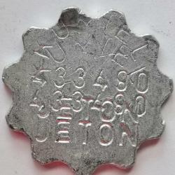 KUMTEL JETON  HATALI ÇİFT BASKI