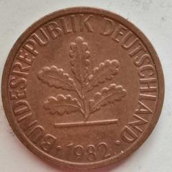 ALMANYA   1982 D   1 PFENNIG