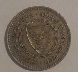 KIBRIS 50 MİLS 1963
