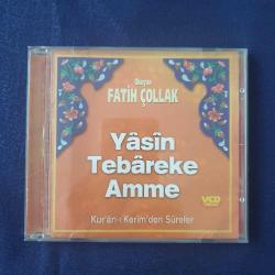 Yasin, Tebareke, Amme (Kur'an-ı Kerim'den Sureler) - Fatih Çollak - VCD