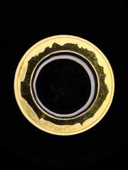 2006 Tam Güneş Tutulması Darphane Gümüş Üzeri Altın Kaplama Mineli - Nadir - ÇİL