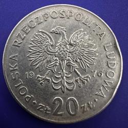 Polonya 20 Zloty 1976 Marceli Nowotko