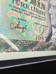 PCGS 65 PPQ (PMG EPQ eşdeğer) 7. Emisyon 10000 Türk Lirası I08