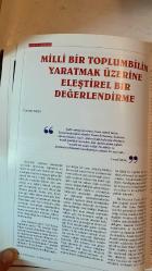 ÜLKÜ OCAKLARI AYLIK EĞİTİM VE KÜLTÜR  DERGİSİ - ARALIK 2016 SAYI: 160  OLCAY KILAVUZ - ABDULSAMET ÇANKAYA - MUSTAFA KOÇYEGİT - FURKAN AKSU - RABIA ASLIHAN TÜRKMEN - BOZKURT ÇELİK - FATİH OĞUZ - HASAN ERDOĞAN - FEVZİ FIRAT GÖZÜYEŞİL - GÖKHAN GÖKÇEK - HÜSEYİN EROL ŞİMŞEK - ELİF YILDIZ - MERVE TAPAN - MUSTAFA BUZLUK - TOLGA AKYIL  MİLLİ BİR TOPLUMBİLİM - TÜRK SOSYOLOJİ TARİHİ - SOSYAL BİLİMLERİN TEMEL YAKLAŞIMLARI - SOSYOLOJİK DÜŞÜNMEK - İLMUL UMRAN - MEDENİLEŞME KURAMI - TÜRK MODERNLEŞMESİ - GÖÇ KİMLİK VE KÜLTÜR - KÜLTÜR VE MEDENİYET - AİLE KURUMU - TOPLUMSAL SUÇ VE SAPMA - FUTBOL VE DAYANIŞMA - EĞİTİM OLGUSU - AB VE TÜRKİYE İLİŞKİLERİ - TÜRK BİRLİĞİ - ÇİFT BAŞLI SELÇUKLU KARTALI - TÜRK MEDENİYETİ VİZYONU - TAM TAKIM EKSİKSİZ 82 SAYFA