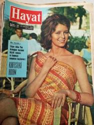 HAYAT DERGİSİ-25 HAZİRAN 1964- SAYI:27-KAPAK:DANILE DUPENCE