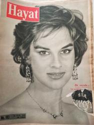 HAYAT DERGİSİ Sayı 103 . 26 Eylül 1958 - Kapak Antonella Lualdi
