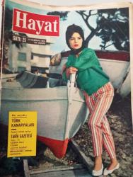 HAYAT DERGİSİ- 14 HAZİRAN 1962 - SAYI:25*KAPAK:PASCALE PETİT