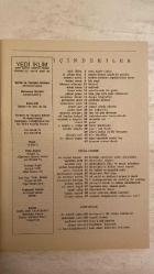 YEDİ İKLİM, SANAT, KÜLTÜR, EDEBİYAT DERGİSİ - ŞUBAT 1993 SAYI: 35 CİLT: 4  M. ORHAN OKAY - MUHSİN MACİT - HASAN AYCIN - HÜSEYİN ATLANSOY - ADEM TURAN - TAMER SAKA - YÜKSEL PEKER - SAVAŞKAN İLMAK - GİYASETTİN EKİCİ - KEMALETTİN ÇALIK - AHMET SARI - AHMET İŞLER - MUSTAFA AYDOĞAN - ALİ HAYDAR HAKSAL - MUSTAFA S. KAÇALİN - ÜMNÎ - SÜBEYLA SEÇKİN - OSMAN YILDIZ - MİKAİL MÜŞFİK - ALBERT CAMUS - ALASTAIR REID - ADNAN AKGÜN - SEYFETTİN ÜNLÜ - MUSTAFA İSEN - ŞEVKET BEYSANOĞLU - ŞAKİR DİCLEHAN - ABDÜSSAMET ULUÇAM - MEHMET ARSLAN - AHMET NEDİM - ALİ EMİRÎ - AYKUT KAZANCIGİL - BEKİR KARLIGA - CEMİL ÇİFTÇİ - HAKAN SAYZEK - İSMAİL DOĞAN - ABDÜLBAKİ ASLAN - EKREM KARADİŞOĞULLARI  DİYAR-I BEKİR - ÜTOPİA DÜZENİ İÇİNDE BİR POETİKA - TEZKİRE TÜRÜNÜN TEŞEKKÜLÜ - BİR ÇİZGİ - KEFARET - MÜBTEDİ - UYKULARINDA BİR GEMİ - KIRK GÜN KIRK GECE CEHENNEM - DUYGU FOTOĞRAFLARI - ÖYKÜNÜN ÖYKÜSÜ - HANNA - TAKMA BACAK TIKIRTISI - KAR YAĞIYORDU - OLUR BİR GÜN DİYORUM - HADDÂHANENİN HARARETİND - TAM TAKIM EKSİKSİZ 112 SAYFA