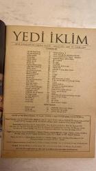 YEDİ İKLİM, SANAT, KÜLTÜR, EDEBİYAT DERGİSİ - EYLÜL 1994 SAYI: 54 CİLT: 7  OSMAN BAYRAKTAR - ALİ HAYDAR HAKSAL - ŞABAN SAĞLIK - DURAN BOZ - MELİK BÜLBÜL - HASAN AYCIN - ALİ GÜNVAR - HASAN SELAMİ BİNAY - NİHAT HAYRİ AZAMAT - FARUK UYSAL - SUAVİ KEMAL YAZGIÇ - KENAN ÇAĞAN - HÜSEYİN ALACATLI - AHMET İŞLER - AHMET SARI - SELVİGÜL KANDOĞMUŞ - KÂNİ ÇINAR - ERSİN GÜRDOĞAN - MİHRİBAN ERSÖZ - SÜREYYA BEYZADEOĞLU - BABEK OSMANOĞLU - SELAHATTİN TOZLU - ABDULLAH İBN AL-MU’TAZ - ERDOĞAN ERBAY - A. NEZİH GALİTEKİN - AL MAHMUD - RECEP USLU - ERDAL KILIÇ - İBRAHİM USUL - CEVAT İZGİ - EMİRA MORİNA  BÜYÜK YÖNELİŞ-II - RASİM ÖZDENÖREN’İN “HIŞIRTİ” HİKAYESİ - EŞYANIN BİLGİSİ / AŞKIN BİLGİSİ - CAHİT ZARİFOĞLU’NU ANLAMAK ÜZERİNE - DİL VE KÜLTÜR - BİR ÇİZGİ - SİS ŞARKISI - HAMZA BÂLÎ - YORGUNLUK DEFTERİNDEN - HARİTA - SİM - ÇIDAM - SANA - GÖK AKVARYUM VE BALIK - ÜMRAN - GÜNLER AKARKEN - ŞİİR MECLİSLERİ-II - KOLLARIMI KANATAN SEVDALARDAN SONRA - YAZMAK VE YAŞAMAK ÜZERİNE - NİZÂMÎ’- TAM TAKIM EKSİKSİZ 80 SAYFA