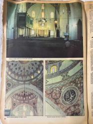 MİLLİYET CAMİLERİMİZ VE ÖYKÜLERİMİZ GAZETESİ TURKISH NEWSPAPER-Ayasofya-Zamanla adı değişikliğe uğradı-559 yılındaki depremde büyük zarar gördü-Fetih’ten sonra ilk namazı Fatih burada kıldı-Sadrıvan I. Mahmut döneminde yapıldı-4. Murat’ın vaiz kürsüsü-Sultan Mahmut’un ilginç kütüphanesi-Mozaikler gerçekten göz alıcıdır-Antsal bir yapı-Mahmutpaşa-Orta mekân namaz bölümüdür-Gidenlerin ardında kalan yapılar-Mahmut Paşa-Fatih Sultan Mehmed-I. Mahmut-Sultan Abdülmecid-Mustafa Paşa-Nuruosmaniye Camii-Kasım Paşa