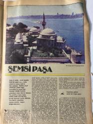 MİLLİYET CAMİLERİMİZ VE ÖYKÜLERİMİZ GAZETESİ TURKISH NEWSPAPER-Sultan Selim-Her şeyi el ayağı bağlı seyretmektedir-Sarnıcın suyu yıllarca evvel çekilmiş-Beşinci tepeye yerleşmek ‘avuz’a nasip olmuş-Mihrap ve minber beyaz mermerdendir-Türbe çiniler ile göz doldurmaktadır-Kokular ve gürültüler arasında-Yavuz Sultan Selim-Ayasofya-Selimiye Camii-Mehmet Adnan-Şemsi Paşa-Uzakton gören süslü köşk sanır-Sinan’ın büyüklüğüne bir kez daha hak verirsiniz-Uluç Bey-Nuri Bey-Nadir Bey