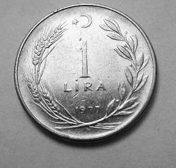 497// 1 Lira (1977) çil