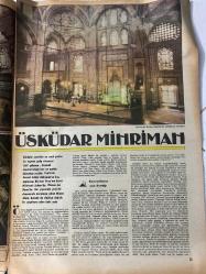 MİLLİYET CAMİLERİMİZ VE ÖYKÜLERİMİZ GAZETESİ TURKISH NEWSPAPER-Üsküdar Mihrimah-Kervanların son durağı-Benzerlerinden farklı yanı var-Ana yapı ve ayrıntılar-Hançer kabartmalı sanduka-Bir zamanlar bazı özellikler taşıyordu-Eski Üsküdar’dan geriye kalan-Rüstem Paşa-Geçmişi gözden geçirmek gerek-Zindan Hanı’nın adı nereden geliyor-Çinileri en güzel yapılardan biri-Bir yüzünden damat olan Paşa-Rüstem Paşa rüşvet ile de meşhur-Mihrimah Sultan-Mimar Sinan-Sultan Süleyman-Rüstem Paşa-Sinan-Ayşe Hafize Sultan-Kasım Paşa-Hayrettin Paşa-Şemsipaşa Camii-Mihrimah Sultan Camii