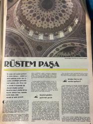 MİLLİYET CAMİLERİMİZ VE ÖYKÜLERİMİZ GAZETESİ TURKISH NEWSPAPER-Üsküdar Mihrimah-Kervanların son durağı-Benzerlerinden farklı yanı var-Ana yapı ve ayrıntılar-Hançer kabartmalı sanduka-Bir zamanlar bazı özellikler taşıyordu-Eski Üsküdar’dan geriye kalan-Rüstem Paşa-Geçmişi gözden geçirmek gerek-Zindan Hanı’nın adı nereden geliyor-Çinileri en güzel yapılardan biri-Bir yüzünden damat olan Paşa-Rüstem Paşa rüşvet ile de meşhur-Mihrimah Sultan-Mimar Sinan-Sultan Süleyman-Rüstem Paşa-Sinan-Ayşe Hafize Sultan-Kasım Paşa-Hayrettin Paşa-Şemsipaşa Camii-Mihrimah Sultan Camii