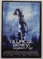 Ölümcül deney : Kıyamet / Resıdent evıl : Apocalypse - Milla Jovovich ~ [ SİNEMA KARTI ]