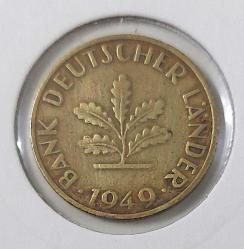 1949 ALMANYA 10 PFENNIG MADENİ PARASI 10EE1A NADİRDİR