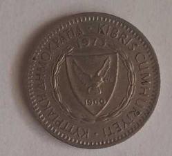 KIBRIS 25 MİLS 1973