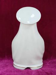 VINTAGE MADONNA ALTIN YALDIZ EL İŞİ DEKORLU PORSELEN BİSKÜVİ BİBLO