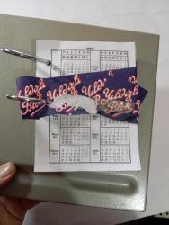 VİNTAGE ZİRAAT BANKASİ METAL TAKVİMLİK ÜZERİNDE 2000 YİLİ TAKVİMİ İLE BERABER