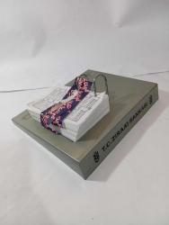 VİNTAGE ZİRAAT BANKASİ METAL TAKVİMLİK ÜZERİNDE 2000 YİLİ TAKVİMİ İLE BERABER