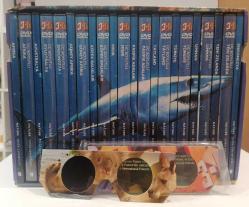 DVD - Nature Doğa Cennetleri 3 Boyutlu Belgesel  (11 Dvd + 10 Kitap+2 adet 3D gözlük)