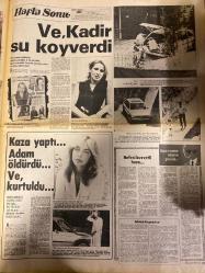 HAFTA SONU GAZETESİ DOĞUM GÜNÜ HEDİYESİ  ( Turkish Newspaper ) - 25 TEMMUZ 1980 -TAM TAKIM 12 SAYFADIR -Filiz Akın-Müjde Ar – Orhan Gencebay – Azize Gencebay – Zeki Müren – Prof. Ağanay – Şakir – Asıf Balıkadamları Derneği – Gönül Akyüz – Gökben – Ajda Pekkan – Fikret Hakan – Nalan – Tahir Meriç – Kadir İnanır – Nazan Özgü – Ahu Tuğba – Nihat – Tarkan Savaş – Türkan Şoray – Tarık Akan  Bal gibi aşk – Ya yalan söylüyor ya intihar ediyor – Şakir Bey günahsız avlar peşinde – Bu iftar sofraları oruç bozar – Bu yüz gülmeyi unuttu – Son pişmanlık bazen fayda verir – Ve Kadir su koyuverdi – Kaza yaptı adam öldürdü ve kurtuldu – Nefesi kuvvetli hoca – Görünmeyen adamın gözüyle – Sahnede bir garip kuş – Tatil yasak – Tarık Akan için zaman durdu  Müjde Ar Orhan Gencebay ikilisi şimdi herkesin dilinde – İkisinin de gözlerinde romantik bir sevgi huzur dolu bakışlar var – Orhan Gencebay’ın sevdiği ve saydığı kadın – Bir yıl önceki ilişki nasıl tazelendi – Azize Gencebay’a göre bu ilahi adalettir –