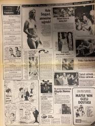 HAFTA SONU GAZETESİ DOĞUM GÜNÜ HEDİYESİ  ( Turkish Newspaper ) - 25 TEMMUZ 1980 -TAM TAKIM 12 SAYFADIR -Filiz Akın-Müjde Ar – Orhan Gencebay – Azize Gencebay – Zeki Müren – Prof. Ağanay – Şakir – Asıf Balıkadamları Derneği – Gönül Akyüz – Gökben – Ajda Pekkan – Fikret Hakan – Nalan – Tahir Meriç – Kadir İnanır – Nazan Özgü – Ahu Tuğba – Nihat – Tarkan Savaş – Türkan Şoray – Tarık Akan  Bal gibi aşk – Ya yalan söylüyor ya intihar ediyor – Şakir Bey günahsız avlar peşinde – Bu iftar sofraları oruç bozar – Bu yüz gülmeyi unuttu – Son pişmanlık bazen fayda verir – Ve Kadir su koyuverdi – Kaza yaptı adam öldürdü ve kurtuldu – Nefesi kuvvetli hoca – Görünmeyen adamın gözüyle – Sahnede bir garip kuş – Tatil yasak – Tarık Akan için zaman durdu  Müjde Ar Orhan Gencebay ikilisi şimdi herkesin dilinde – İkisinin de gözlerinde romantik bir sevgi huzur dolu bakışlar var – Orhan Gencebay’ın sevdiği ve saydığı kadın – Bir yıl önceki ilişki nasıl tazelendi – Azize Gencebay’a göre bu ilahi adalettir –