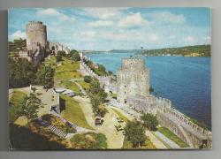 İSTANBUL RUMELİHİSARI HENÜZ İÇİ İŞGAL EDİLEMEMİŞKEN ESKİ KARTPOSTAL...