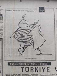 Milliyet Gazetesi - Turkish Newspaper - 27 Mart 1965 - yeni bütçe yazan Abdi İpekçi Başmakale - CHP Meclisi teklif üzerine parti içinde genel af ilan etti - Kasım Gülek dün affedildi fotoğraf - İsmet İnönü parti içinde Birlik arıyoruz dedi - Tunus cumhurbaşkanı Habib Burgiba İsmet İnönü ve Cevdet Sunay ile görüştü fotoğraf - işçiler patronun evinin önünde ücretlerini isteyerek protesto yaptılar fotoğraf - milletvekili ve senatörlere meclis Dün zammı kabul etti - elindeki oyuncaklar babası Hüseyin Yalçın'ın kelepçeleri fotoğraf - Maliye Bakanı İhsan Gürsan dış borç büyük bir yük oluyor dedi - Milli Türk Talebe Birliği yöneticileri siyaset yapmayacak - MTTB ikinci başkanı Yavuz Ulusu Fotoğrafı - Türk İş işçi hareketini kimse bölemez dedi - açık sözlü dost yazan Bülent Ecevit - Tunus ve biz yazan Ulunay - anafor yazan Refik Erduran - sıfırı tüketenler karikatür çizen Turhan Selçuk - Türkiye ve Tunus yazan Tunus cumhurbaşkanı Habib Burgiba - milliyet'e mektup yöneten Faruk Demirtaş