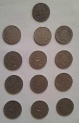 1327 10 PARA MEHMET REŞAT 13 ADET