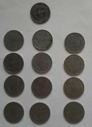 1327 10 PARA MEHMET REŞAT 13 ADET