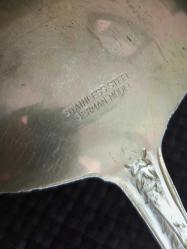 Antika Alman Çelik Kepçe