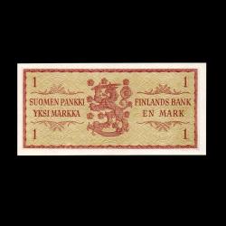 FİNLANDİYA (1963) - 1 Markkaa (ÇİL 10/10)