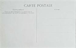Kartpostal - Palais de Fontainebleau - Lit du Pape