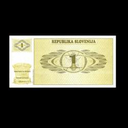 SLOVENYA (1990) - 1 Tolar (ÇİL 10/10)