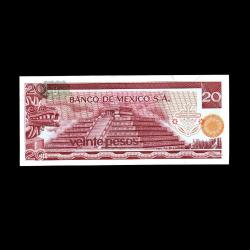 MEKSİKA (1973) - 20 Pesos (ÇİL 10/10)