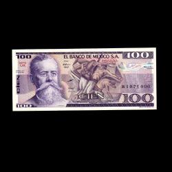 MEKSİKA (1982) - 100 Pesos (ÇİL 10/10)