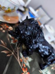 mermer tozu polyester aslan heykel