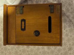 LOT.18 » antika posta kutusu ahşap