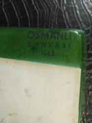 Osmanlı Bankası vintage küllük