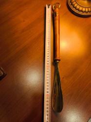 ahşap pirinç ayakkabı çekeceği