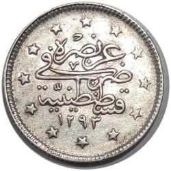 1293/33 ABDULHAMİD 2 KURUŞ ÇİL