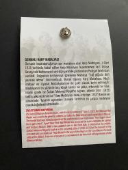 Osmanlı Harp Madalyası Çanakkale Madalyası hatıra madalya