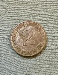 1981 Almanya 2 pfennig ÇT