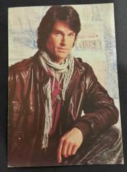 Ron Moss Şarkıcı Hürriyet gazetesi eski kartpostal tanıtım kartı