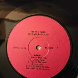Boyz II Men - Cooleyhighharmoney 1992 RUS R&B LP Plak