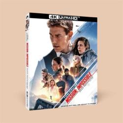 Mission impossible 7: Dead Reckoning  Part 1 - Görevimiz Tehlike 7: Ölümcül Hesaplaşma Bölüm 1  4K UHD+Bluray  3 Disk Film +Bonus Disk , Karton Çeketli  İtalya Baskı (Türkçe Altyazılı)