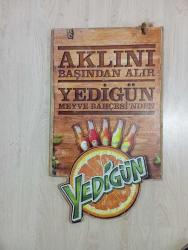 YEDİGUN REKLAMLİ TABELA 70X40 CM